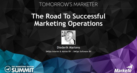 Diederik-Martens-Marketo-Summit-2016-Journey-To-Successful-Marketing-Operations