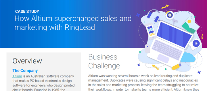 RingLead Altium Case Study